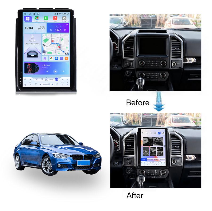 Ford F150 14.5-Inch Android Smart Display with CarPlay Navigation