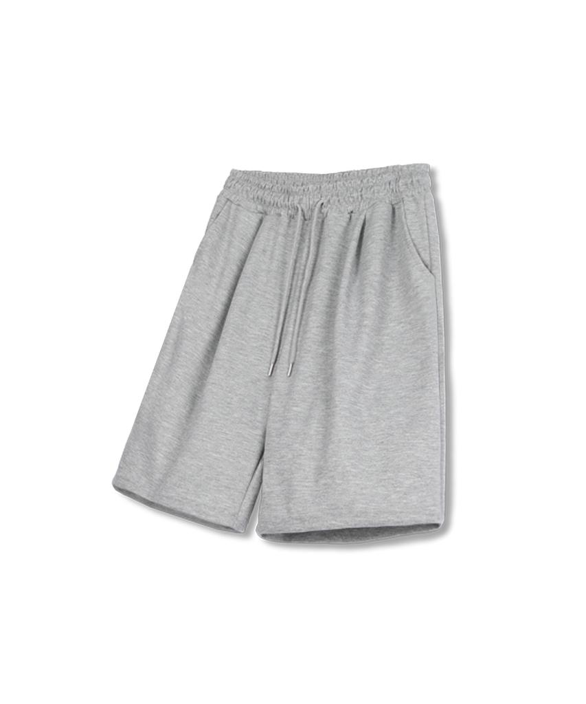 NP STUDIO [2Pack] Bermuda Single-Pleat Wide Sweat Shorts 3 Colors