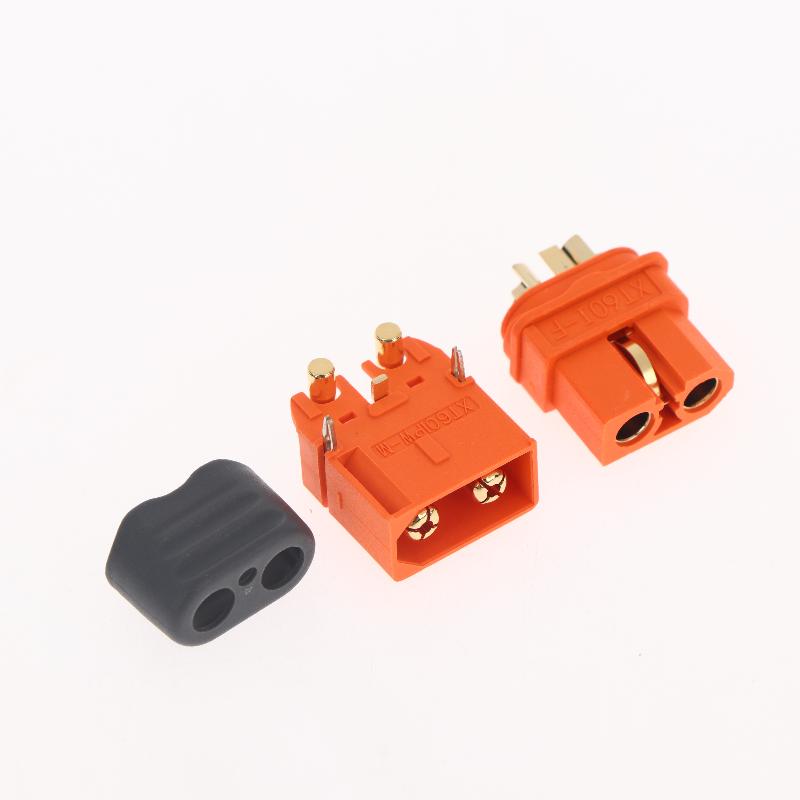 Amass Amass Xt60I-F Male + Female 2+1 Connector Signal Pin Plug For Rc Lipo Battery Charger Controller Motor Parts