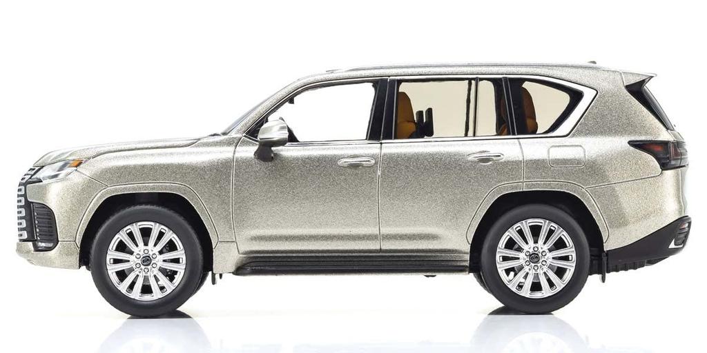 Kyosho Original 1/43 Scale Lexus LX 600 (Sonic Titanium) Finished Product