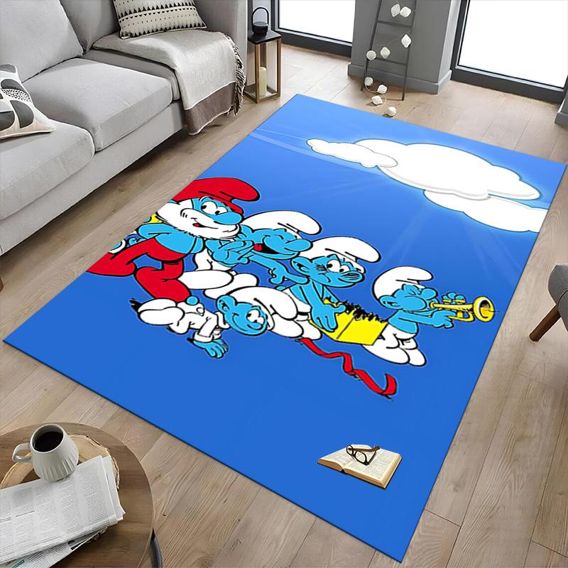 1pc Big Hero Pikachu Adventure Carpet for Playroom Bedroom Living Room Sofa Home Decor,kids Game Area Rug Non-slip Floor Mat Y72388