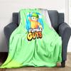 Stumble Guys Flannel Blanket, High quality Comfortable for All Seasons, Home Decor, Warmth and Comfort