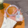 Summer Flower Is Suitable for Apple 40w Charging Head Protective Cover Is Suitable for 17promax Data Cable iPhone16 15
