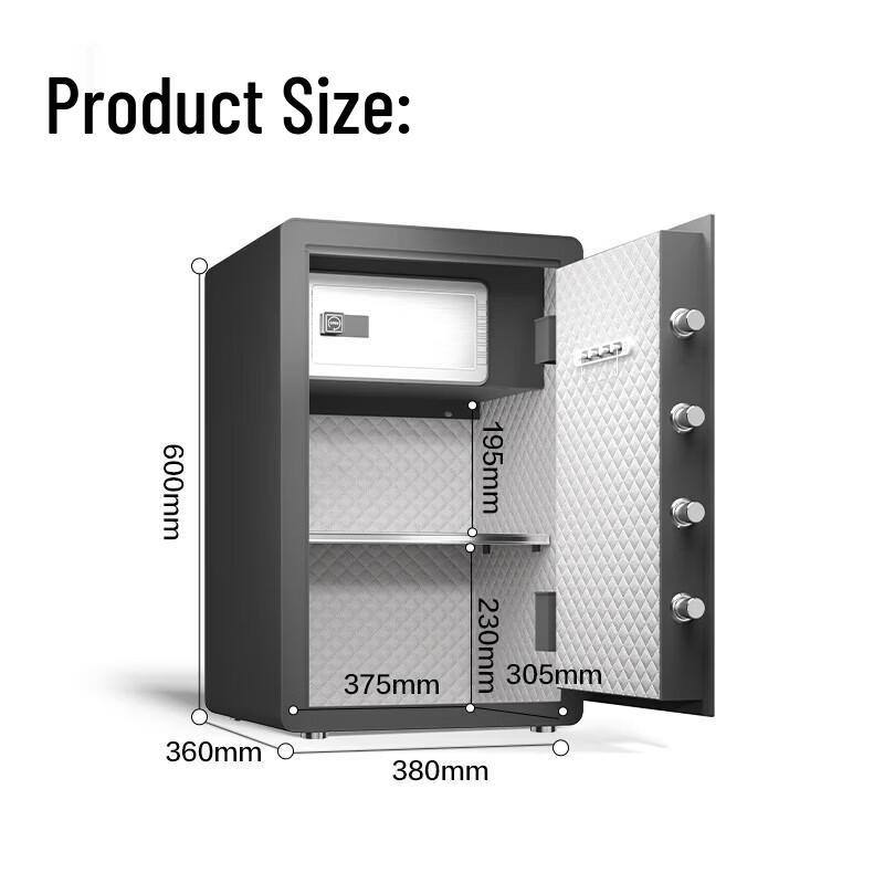 Deli Electronic Home and Office Safe