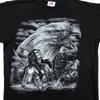 Vintage 90s NATIVE AMERICAN EAGLE 2-SIDED T-Shirt LARGE Pocono Indian Museum