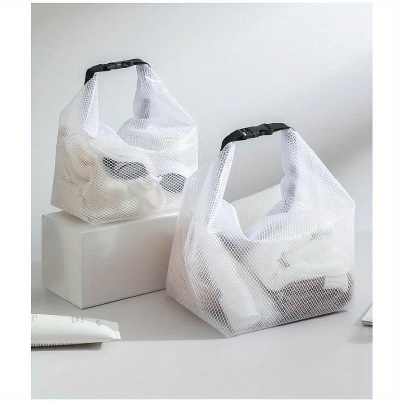 Large Capacity Waterproof Storage Bag for Fitness Clothing Swimming and Toiletries Stylish Drawstring Pouch for Men and Women