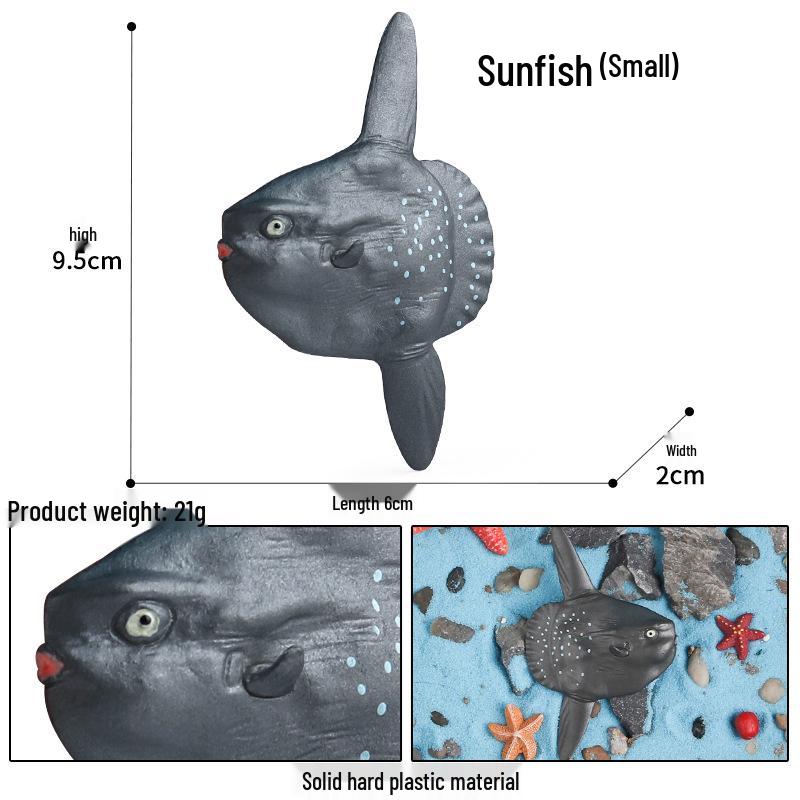 Marine Life Toy Set: Squid, Octopus & Jellyfish Figurines for Kids