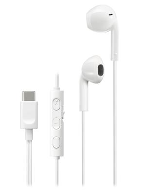 JVC Kenwood Słuchawki JVC Przewodowe z Mikrofonem Typ C Otwarty Typ USB Białe HA-FR17UC-W Typ-C 1,2 m HA-FR17UC