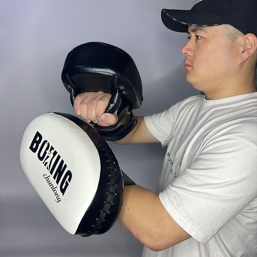 Boxing Hand Target Kick Boxing Gloves Pads Thickened Karate Training Mittens Ergonomic Punch Focus Pads for Boxing MMA Muay Thai