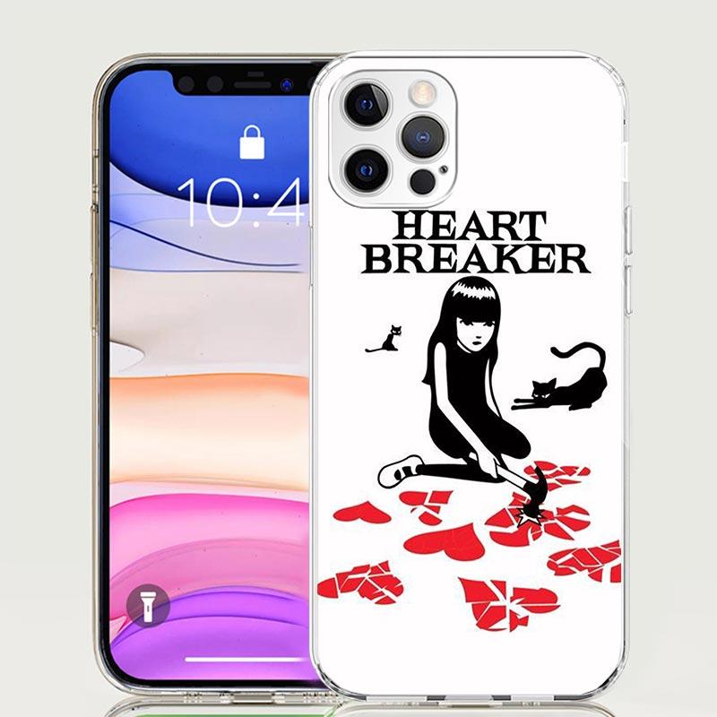 

Comics Emily The Strange Phone Case for Apple iPhone 17 Air 16 15 Plus 14 + 13 Mini 12 11 Pro Max 7 8 SE 16Max Soft Shell Cover iPhone 17 Pro