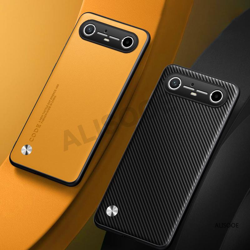 Kožené pouzdro pro Tecno Spark Slim 4G Pouzdro pro Tecno Pova Slim 5G Kryt Módní vláknitá textura PU kůže Ochrana Zadní kryt