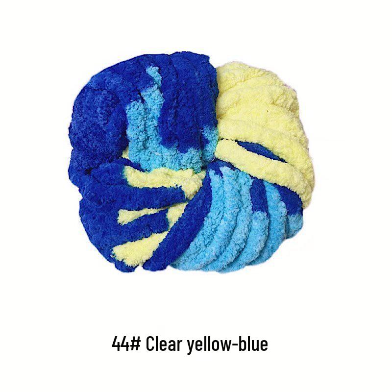 Winter DIY Super Dicke Isländische Wolle Handgewebter Schal & Mütze Garn