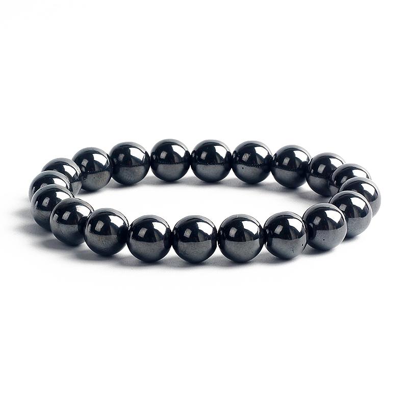 10MM Natural Stone Beads Bracelet Men 8MM Reiki Tiger Eye Agates Quartz Beaded Bracelets for Women Elastic Rope Handmade Jewelry