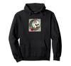 Chat calico Chapeau de Père Noël Illustration Art Nouveau Chat calico Sweat à capuche