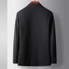 Autumn and Winter Padded Cotton Light Luxury Business Knitted Single West Youth Thickened Suit Warm Jacket