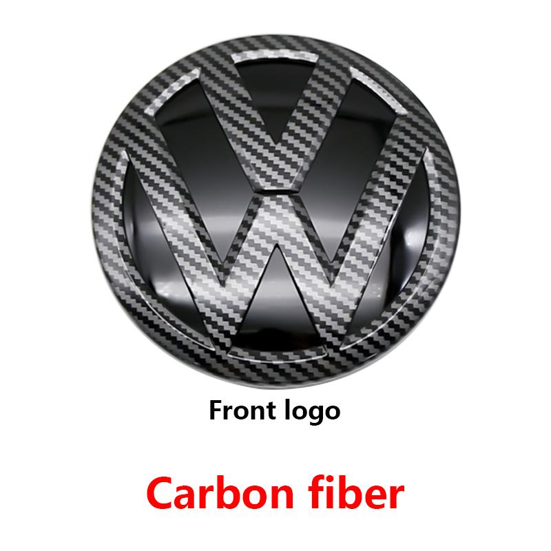 ABCD1 Volkswagen VW Front Grille Rear Trunk Emblem Badge Lid Cover Logo Decoration Sticker For Tiguan 2017 2018 2019 2020 Accessories