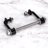 Motorcycle Billet Gas Tank Lifts Bracket Kit Metal Iron Stainless Steel Black Accessory