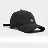 Modische Baseballkappe für Damen und Herren Stickerei Eisbär Hip Hop Snapback Caps Baumwolle Sonnenhüte Unisex Einfarbig Schirmmützen