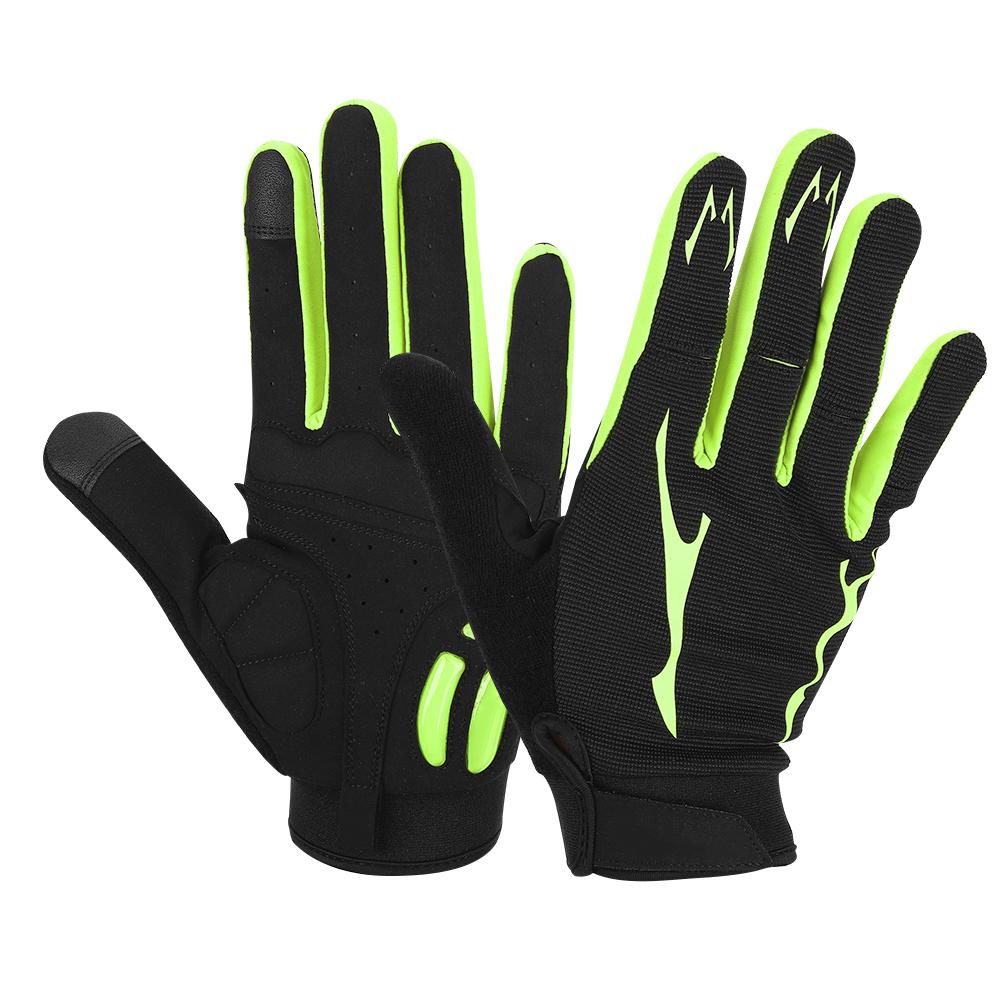 

1 Pair Unisex Sports Gloves Shock Damping Brthable Nylon Gloves for Outdoor Cycling