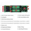 Professional Double Channel Battery Capacity Tester Automatic Cycling Mode Internal Resistance Measurement