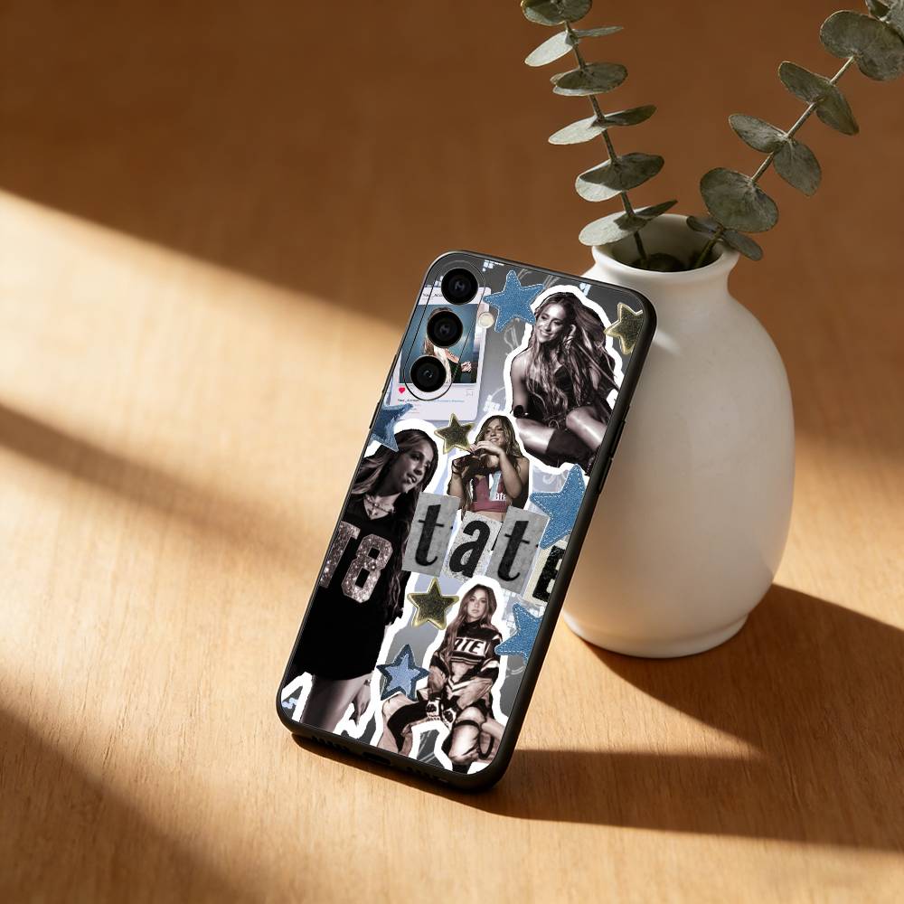 Popular Singer T-Tate McRae Phone Case For Samsung Galaxy A91,80,73,72 ,71,53,52,32 ,31,22,21s,20,Soft Black Case