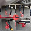 2Pcs Towing Soft Shackle 38000Lbs Breaking Force Tear Resistance Portable for Truck Large SUVs Offroad Vehicels Red