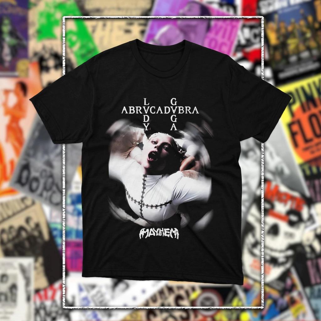 

2026 Lady Gaga graphic Summer Unisex T Shirt Unisex 100 Cotton ONeck Short Sleeve Y2k Oversized Popular Tee Women Fashion Tops 4XL