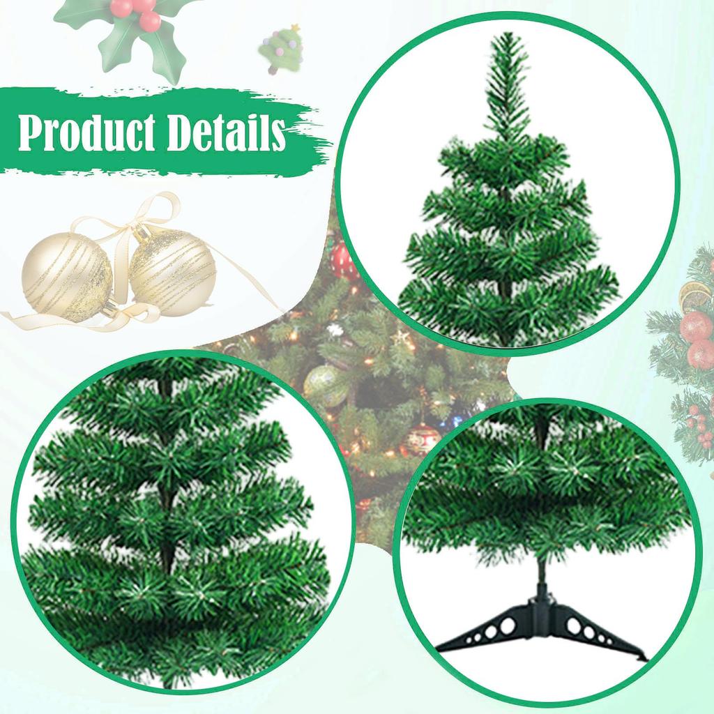 Artificial Full Christmas Tree,Includes Stand,with Real Touch,Christmas Decorations Holiday Decor Xmas Tree for Office Decor