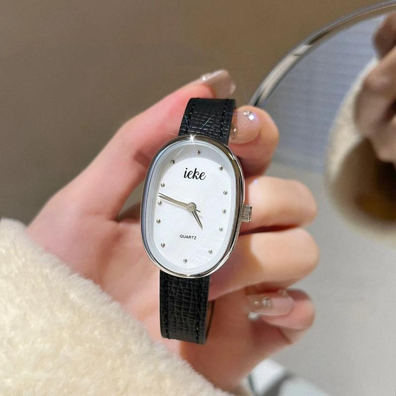 Women Quartz Watch Luxury Oval Tonneau Shaped Clock Vintage Roman Numerals Gold Sliver Steel Orologio Reloj Ladies Wristwatch