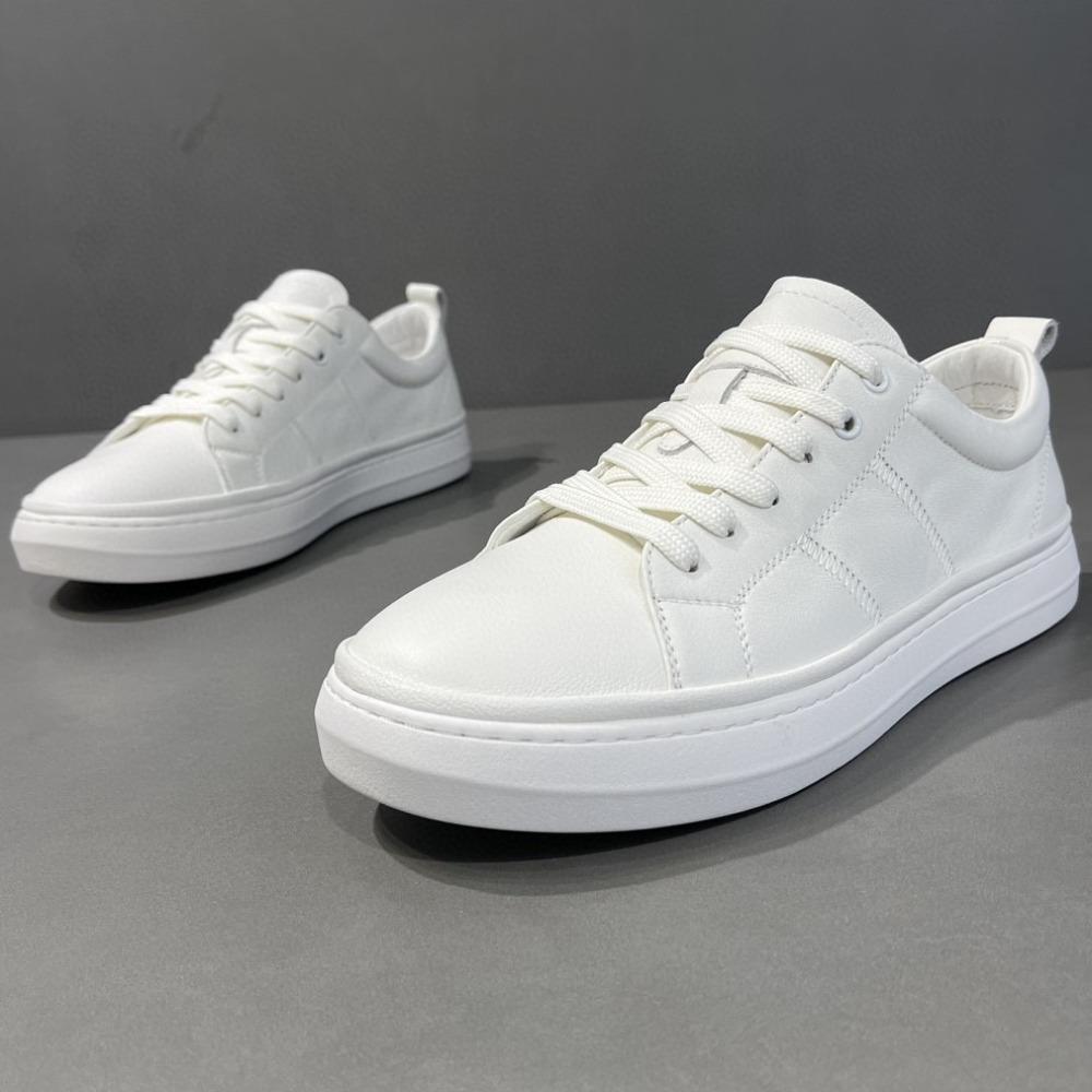 Men's Leather Casual Shoes Fashion New Cow Leather Men's Board Shoes Trendy Sports Leisure Men's Shoes Men Leather