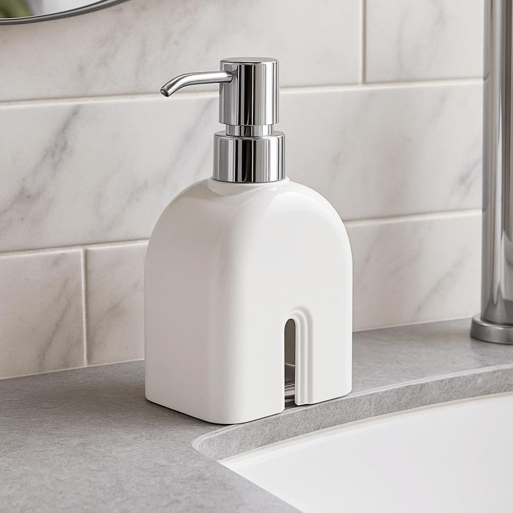 Practical Plastic Shower Gel Shampoo Bubbler 400ml Pump Style Hand Sanitizer Bottle Reusable Empty Hand Wash Bubbler for Home