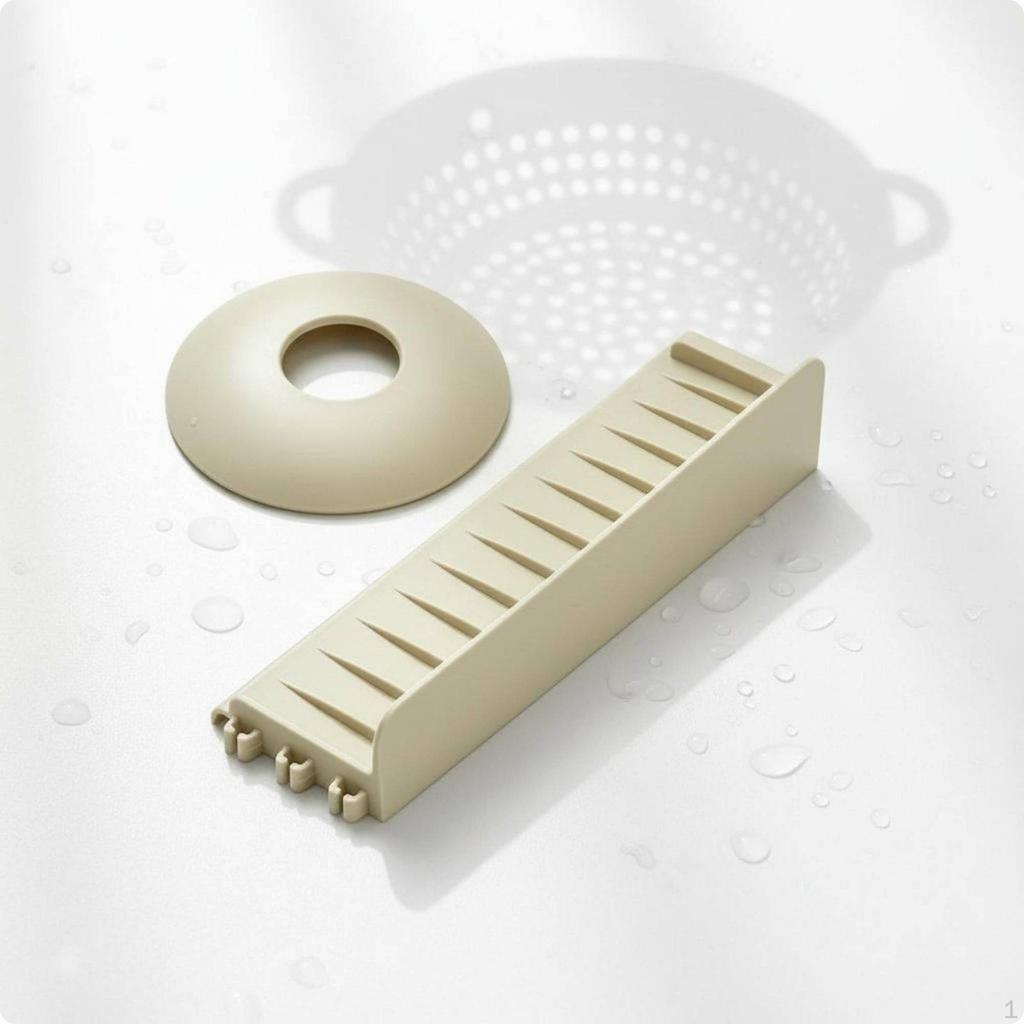 Connectable Sink Drainage WaterBlocking Pad Blocking Cuttable Water Dispersal Guard Easy to