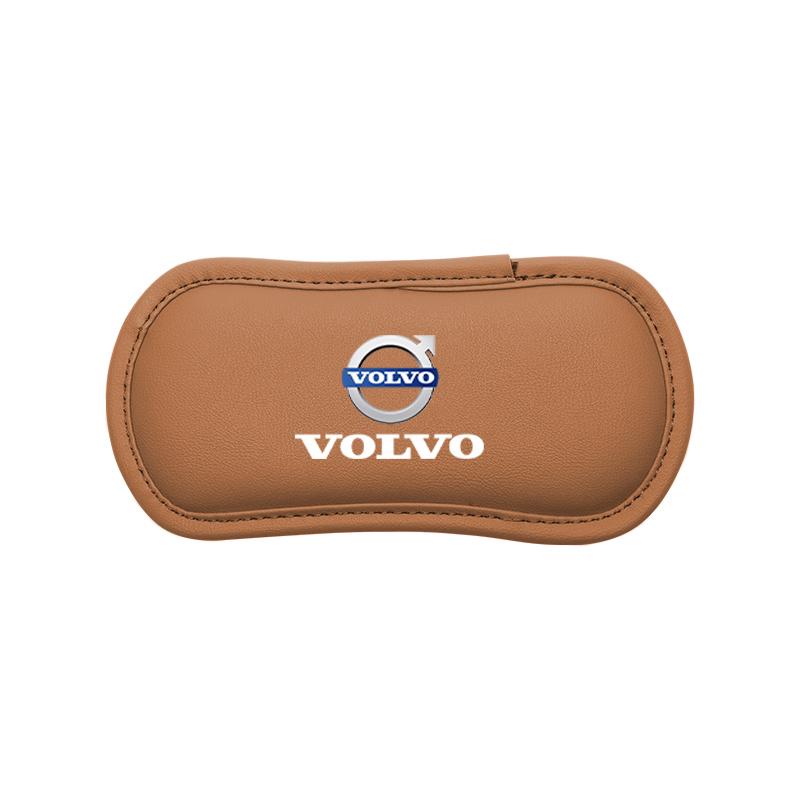 Leather Car Pillow Car Knee Pad Elastic Memory Foam Leg Pad For Volvo ES90 EC40 EX40 EM90 XC90 V90 V60 XC60 V40 S80 S60 S90 C40