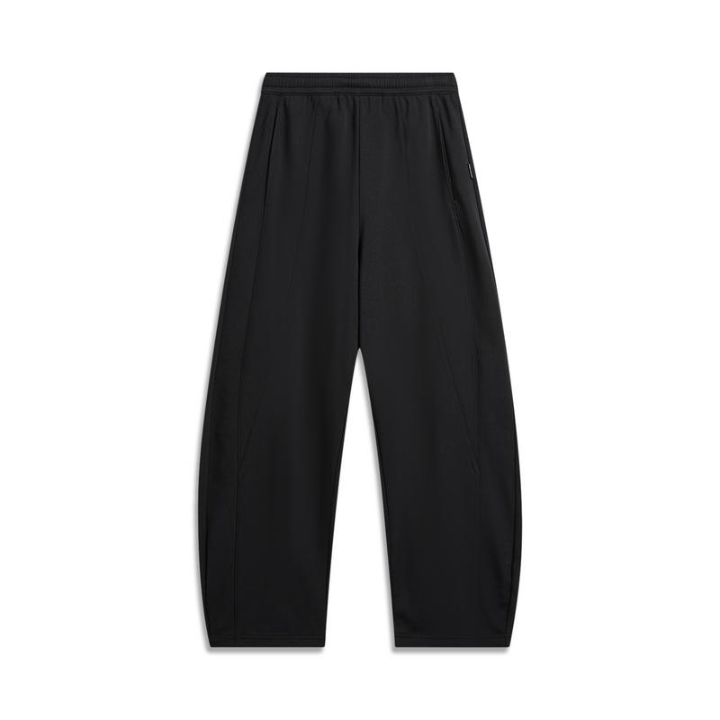 Li-Ning Outdoor CF Water-Resistant Straight Loose Blade Pants Women pants Black AKLW096-3 XXL