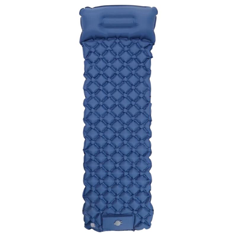 Outdoor Camping Foot-Pump Inflatable Sleeping Pad