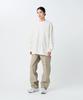 Snow Peak Organic Mercerized Long Sleeve for Men and Women GREIGE M T-Shirt CS-26SU005 - Long-sleeved T-shirt -
