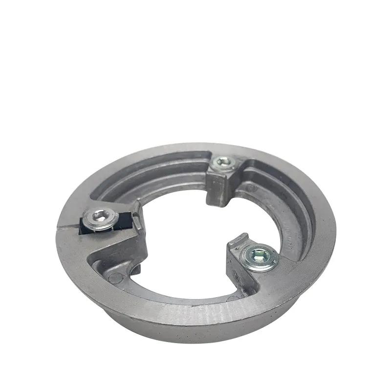 110mm Motorcycle Rear Drum brake Disc Brake 70mm Hole Conversion Tightening Ring for 220mm Disc Electric Scooter E-bike Moped