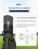 PGM Hard Shell Telescopic Golf Bag, Four-Wheel Push-Type, Waterproof, with Double Bag and Inverted Club Holder for Men and Women