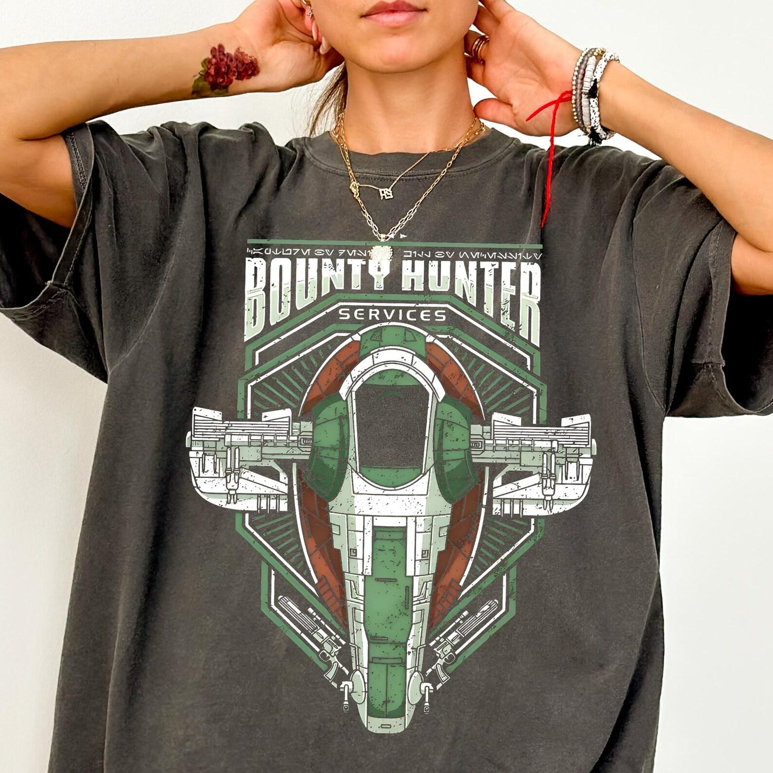 Vintage Bounty Hunter Services Shirt - Boba Fett Tshirt,Star Wars Sweatshirt 2XL