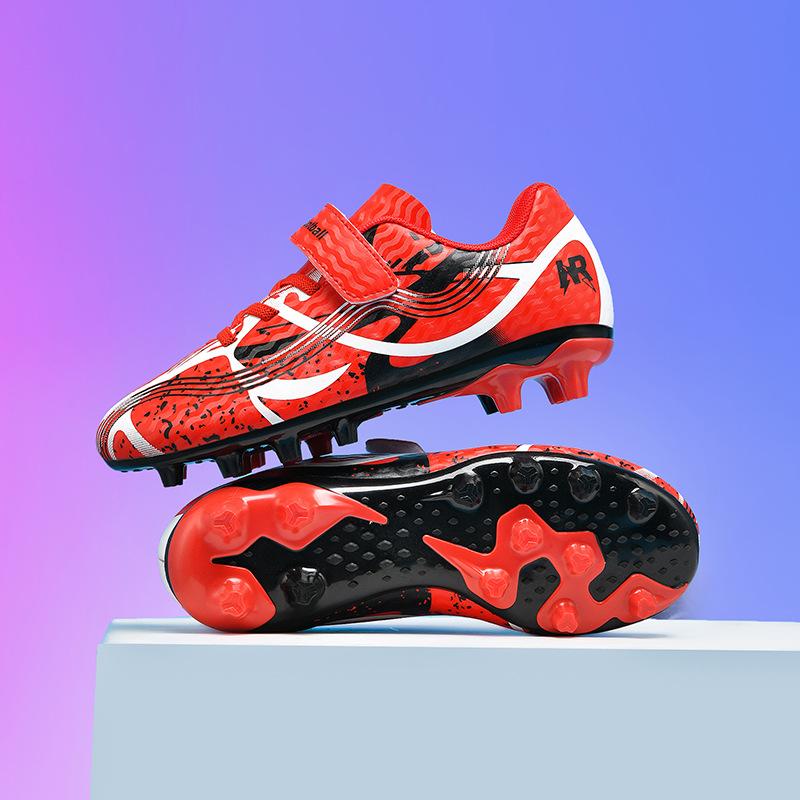 Summer New Children's Football Shoes Youth Long Nails Broken Nails Outdoor Sports Shoes Non-slip Professional