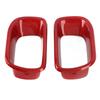 2Pcs Front Bumper Grille Guard 51117337810 Red Car Bumper Cover Front Air Duct Frame for F55 F56 F57 2014 to 2021