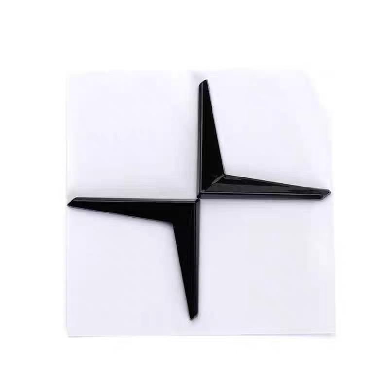 1Pc Car Trunk Logo Sticker Decoration Accessories For Rdesign Polestar AWD V50 S60 XC60 S40 XC40 XC90 V60 S80 S90 V90 V70 T6