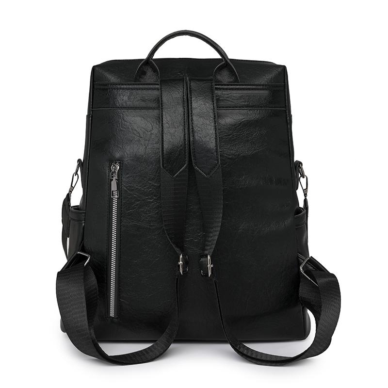 Women's Backpack Color Contrast Outdoor Travel Backpack Dual-use Shoulder Bag