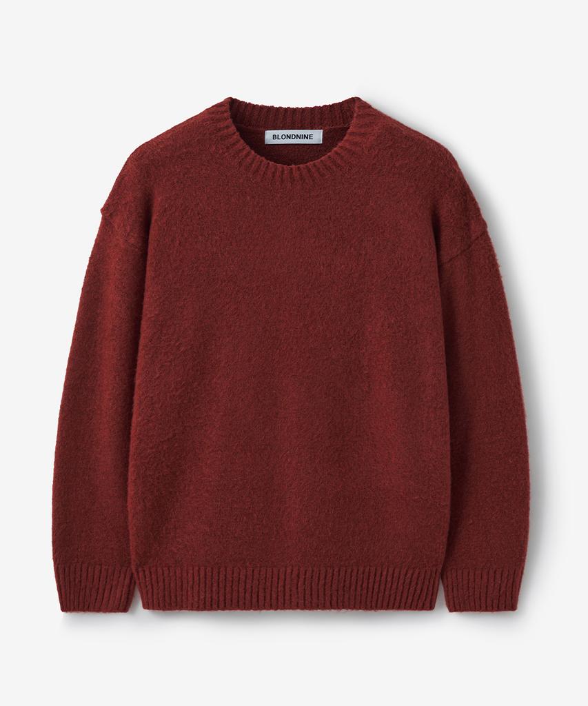 BLOND9 Soft Brushed Round Knit ( 6 Colors )