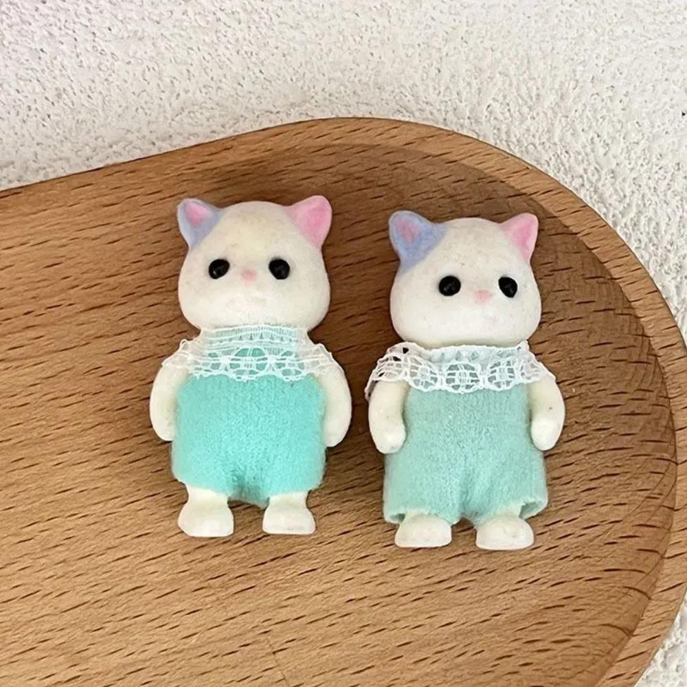 Toy for Girl Figures Anime Kids Toys for Girls Cute  Kitchens   Forest Family Mini Ornaments Girl Child Toy Gift Sets