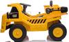 Battery Powered Ride-On Toy Tipper Electric Drive Cat Yellow Sun Baby
