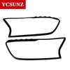 ABS Headlight Cover For Ford Ranger Wildtrak T7 T8 2016 2017 2018 2019 2020 2021 2022 Accessories Head Lamp Hood YCSUNZ