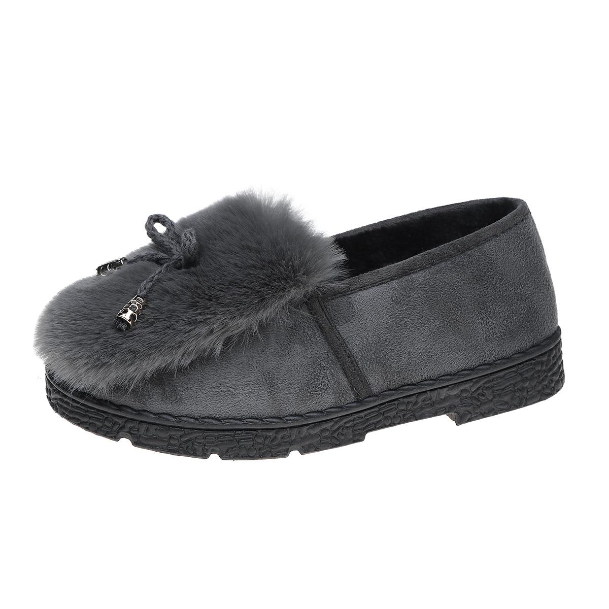 

Женские ботинки с круглым носком, дизайнерские модные ботинки, весна-осень-зима, неглубокие ботинки, удобная обувь для женщин 36 серый