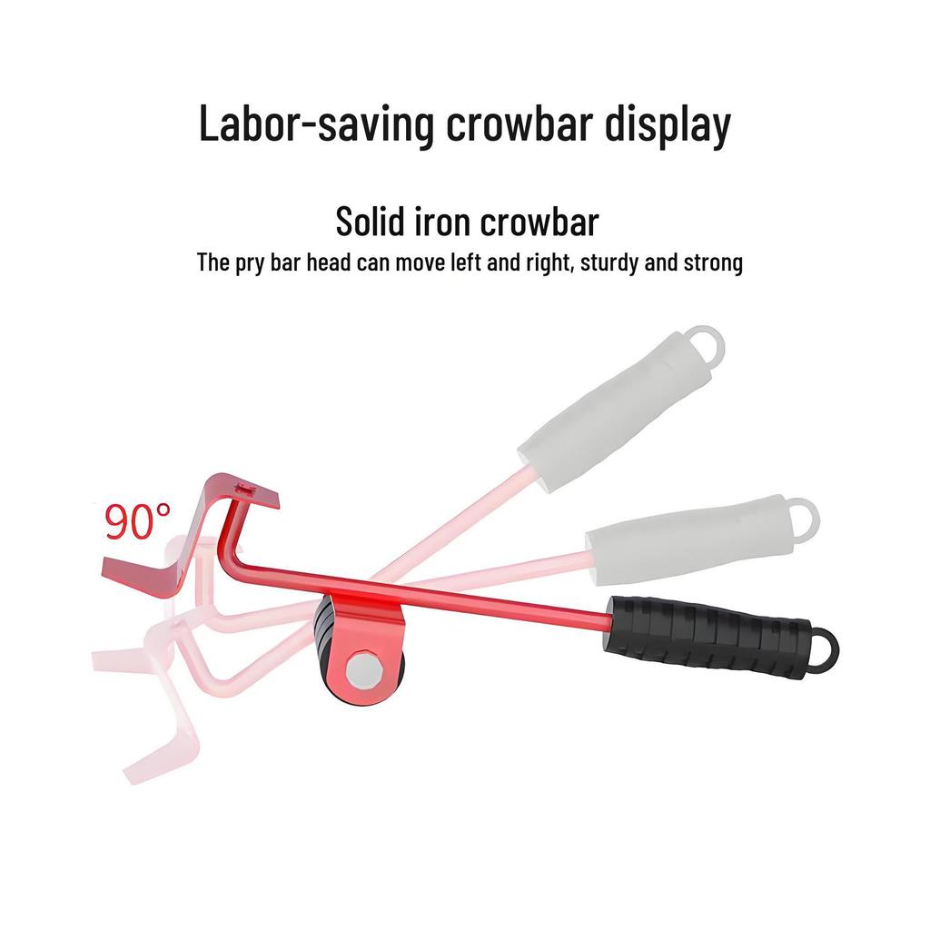 Verstellbare Möbelbewegungsbasis und Fußpolster für Waschmaschinen, Kühlschränke, Schränke, Sofas und Betten