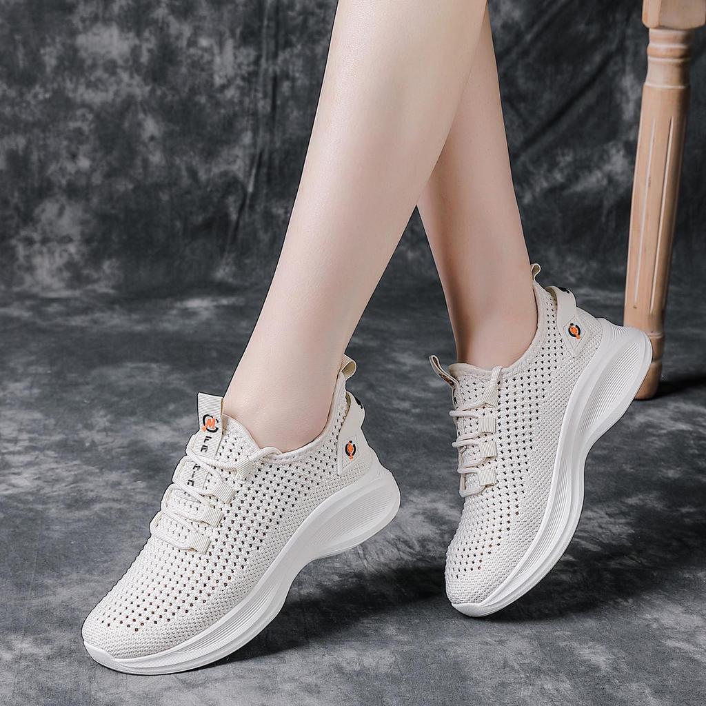 Women's 2026 Summer Fly Knit Mesh Breathable Running Shoes
